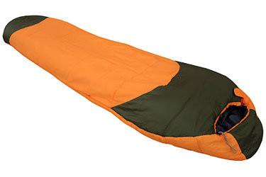 Спальный мешок "Envision Khant Pro" зелёный/оранжевый, Badger