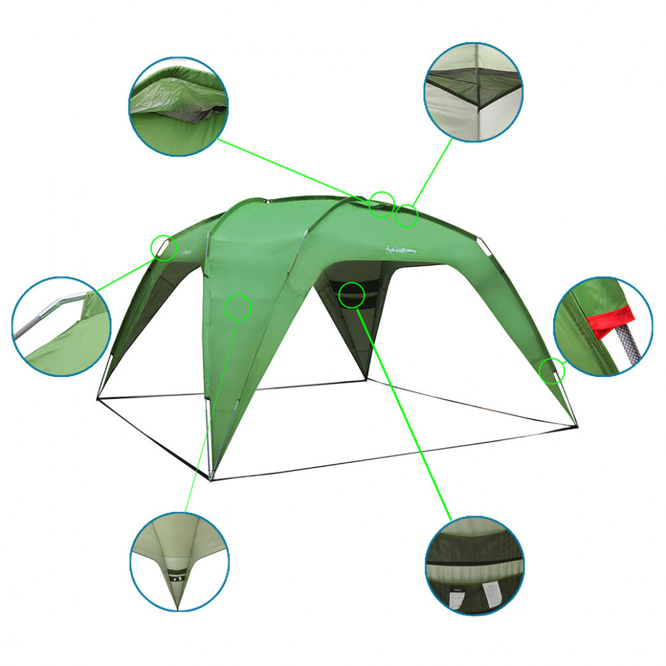 3084 SUPPERIOR (шатер) зеленый цвет