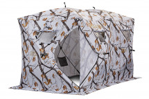 Палатка зимняя Higashi Double Winter Camo Comfort Pro (трехслойная)