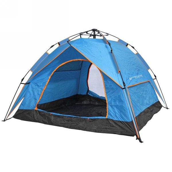 Палатка туристическая Печора-3 двухслойная, зонтичного типа, 200*200*145 см синяя